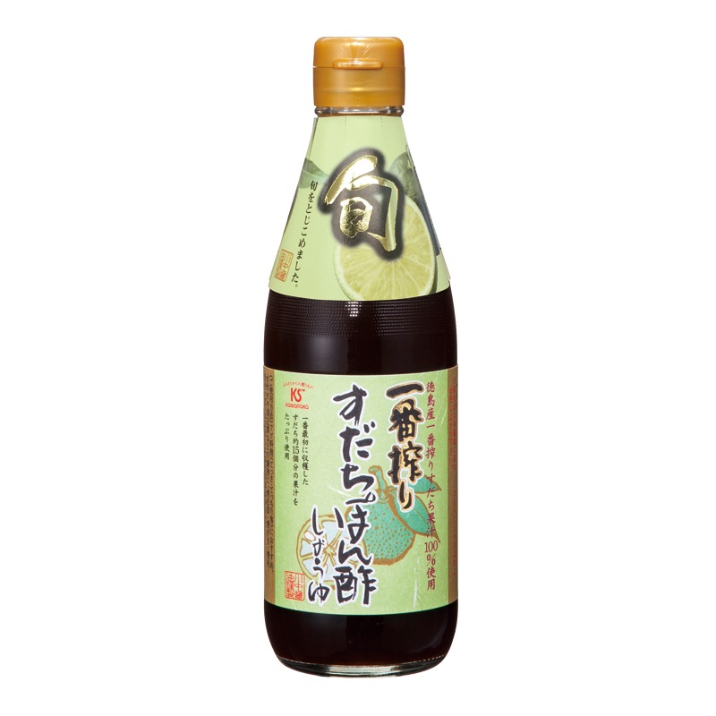 一番搾りすだちぽん酢しょうゆ360ml