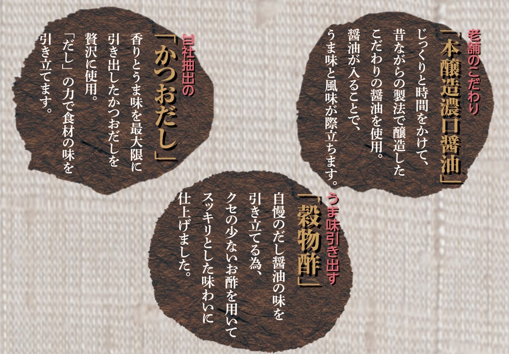 【だし醤油屋がつくった　かつおだし酢360ml】