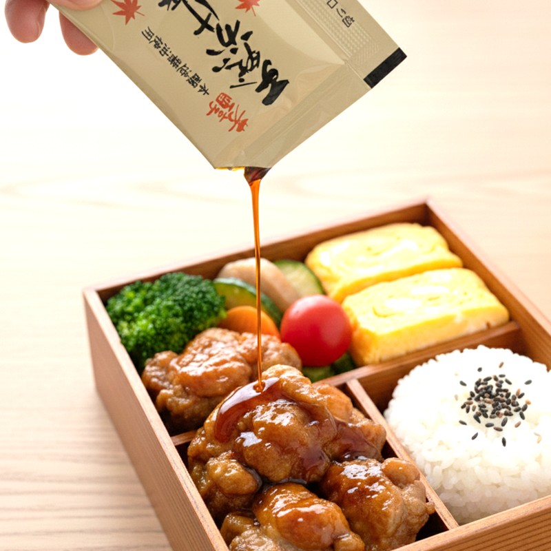 【芳醇天然かけ醤油5ml×30袋】お弁当やアウトドアのお供に