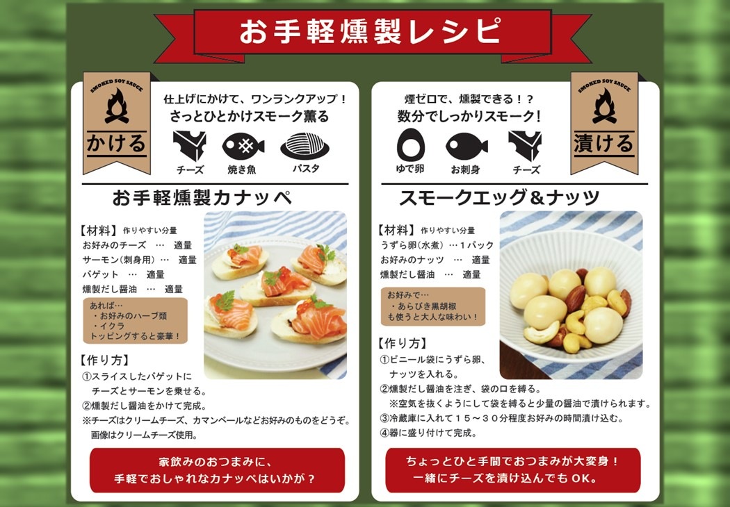 【SA-K】調味料選手権W受賞　燻製だし醤油2本セット