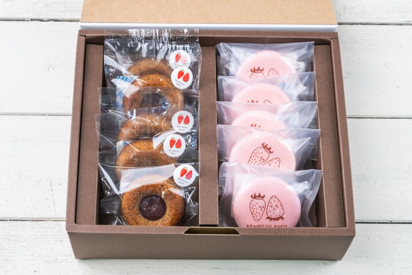河西いちご園ギフトセットA | いちご加工品 | ◇甘く香るイチゴ◇河西