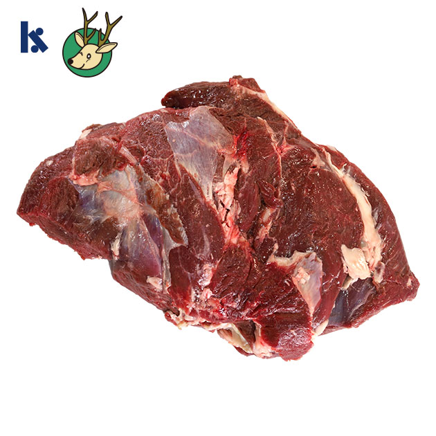 【不定貫】北海道産 馬木葉のエゾシカ肉 ランプ ブロック【1個:約0.3～1.4kg】