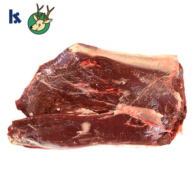 【不定貫】北海道産 馬木葉のエゾシカ肉 ソトモモ ブロック【1個:約0.7～2.0kg】