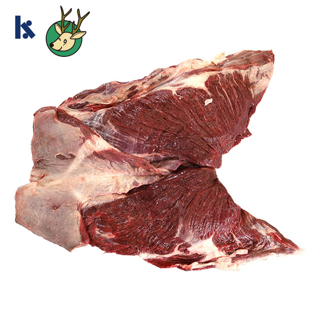 不定貫】北海道産 冷凍 馬木葉のエゾシカ肉 ネック正肉 ブロック【1
