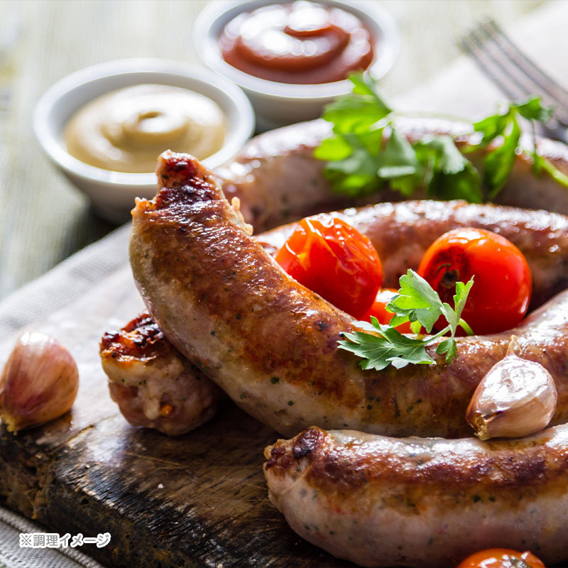 冷凍 豚生ソーセージ(フランクタイプ)※要加熱品【1パック:約650g(約130g×5本入り)】