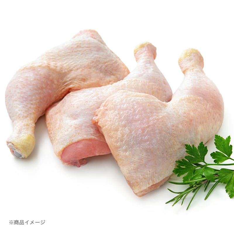 アメリカ産 冷凍 若鶏骨付きモモ 180～260gサイズ ケース単位納品【1ケース：13.6kg】ご注文日から7～10営業日後発送