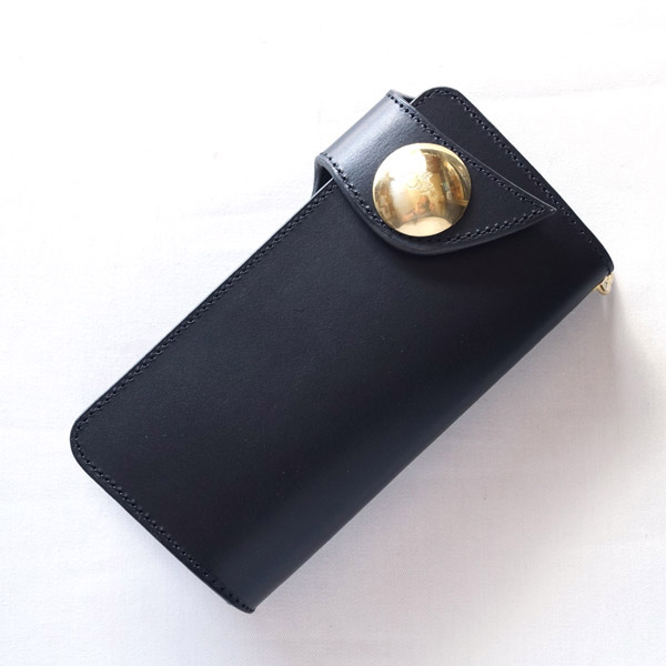 革蛸謹製 台形ロングワレット TYPE-R サドルブラック | すべての商品