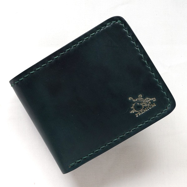 革蛸謹製 匠PREMIUM スクエアーショートウォレットTYPE-O コードバン