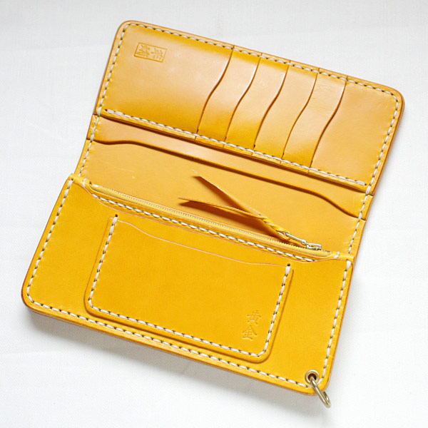 革蛸謹製 匠 台形ロングワレット 黄金 | 革蛸謹製 匠,革蛸謹製 匠 台形
