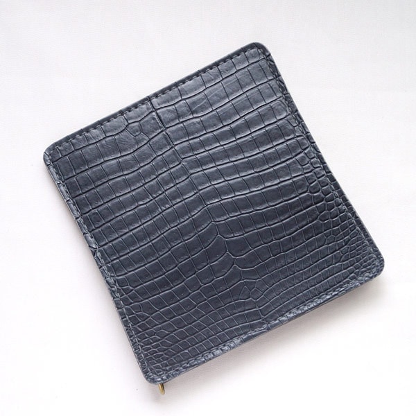 革蛸謹製 匠 台形ロングワレット 青藍鰐 | 革蛸謹製 匠,革蛸謹製 匠