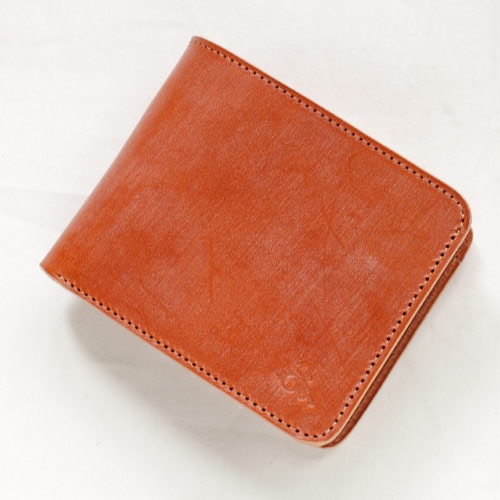 革蛸謹製 スクエアーショートウォレット TYPE-O 豆蛸 | 革蛸謹製