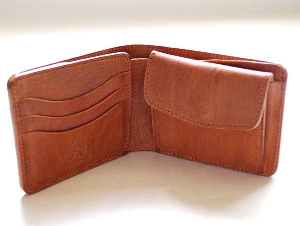 革蛸謹製 スクエアーショートウォレット TYPE-O ハーネス オールドタン