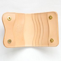 革蛸謹製　コンパクトウォレットTYPE-M-　ヨーロピアンサドル|革蛸謹製 コンパクトウォレットTYPE-M-|革蛸謹製ショートワレット