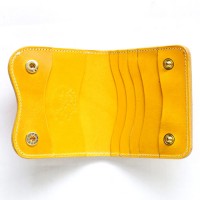 革蛸謹製　コンパクトウォレットTYPE-M-　黄金|革蛸謹製 コンパクトウォレットTYPE-M-|革蛸謹製ショートワレット