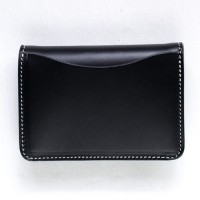 革蛸謹製　フラップコインケースTYPE-C- ヨーロピアンサドルブラック|革蛸謹製 フラップコインケースTYPE-C-|革蛸謹製ショートワレット