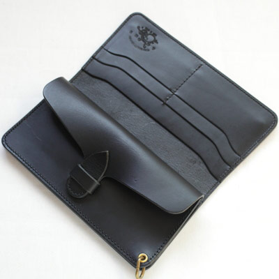 蛸天狗台形ロングワレット ブラック | 革蛸謹製 蛸天狗,革蛸謹製 蛸