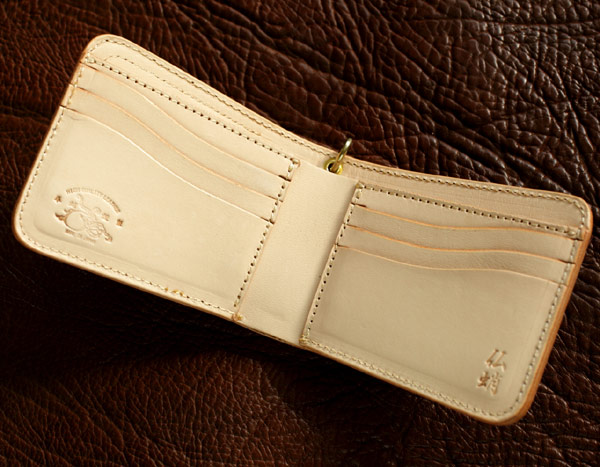 革蛸謹製 台形ショートワレット（ファーストタイプ） 仏蛸 | 革蛸