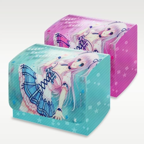 デッキケース（差込式・中） 2種同時注文 200個（各100個）（OPP袋入れあり）