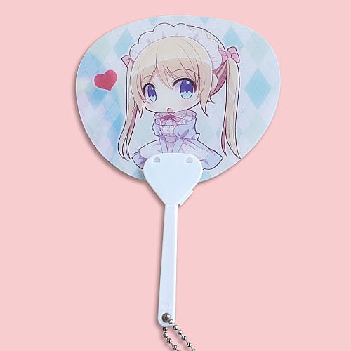 ビッグうちわキーホルダー（ミニうちわキーホルダー） 900個