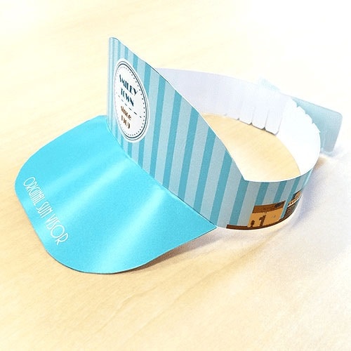 紙製サンバイザー 3,000枚