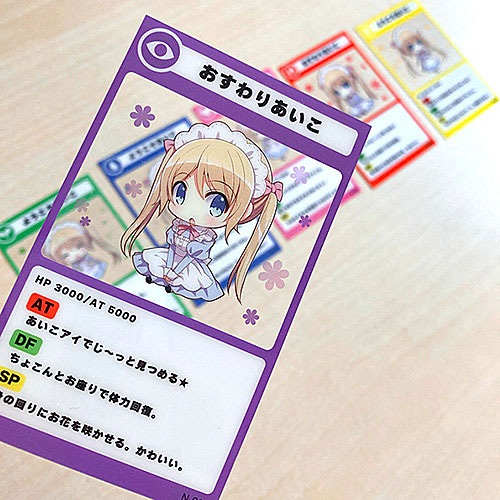 クリアカード・クリア名刺 800枚（3種類までの合計枚数）