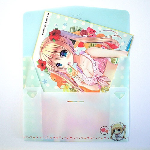 色紙が入るフラットケース 900枚（OPP袋入れなし）