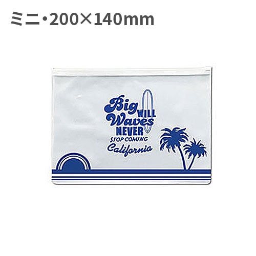 ミニビニールポーチ（1色印刷）1,000個（OPP袋入れあり）