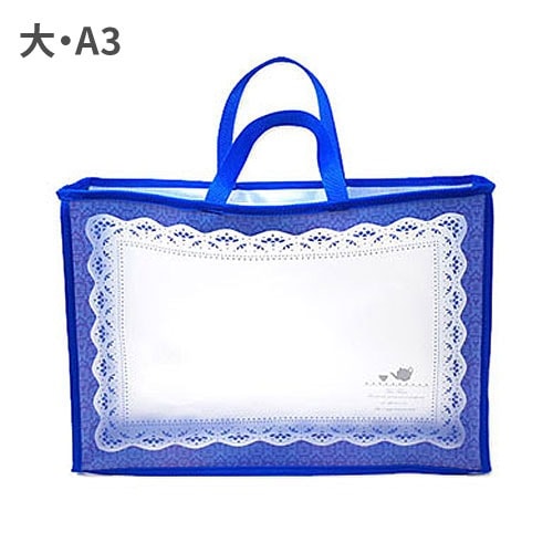 ビニールトートバッグ（大・A3サイズ）600個（OPP袋入れあり）