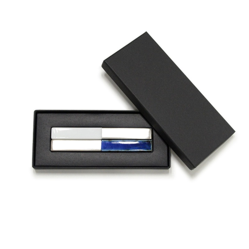 カトラリーレスト（大） 染付/白磁 セット（箱入り）