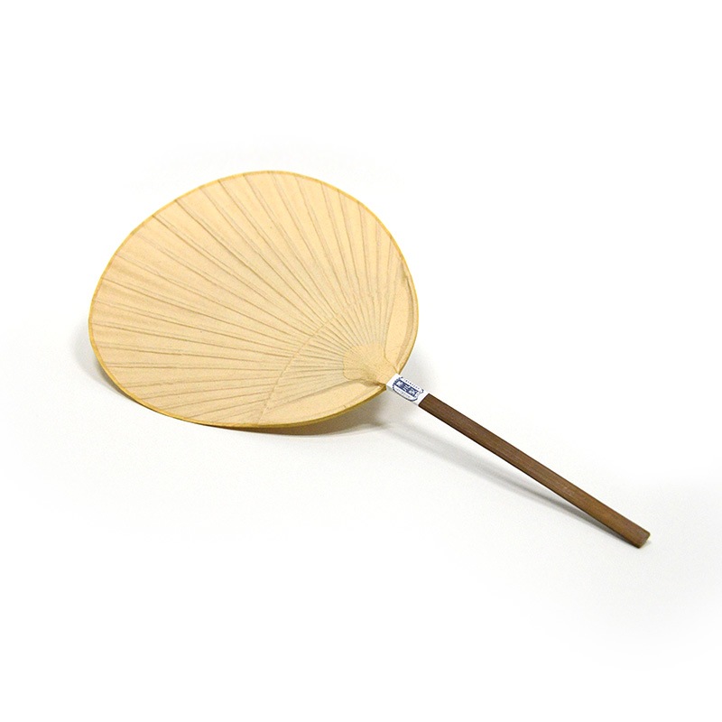 来民渋団扇 小丸 無地