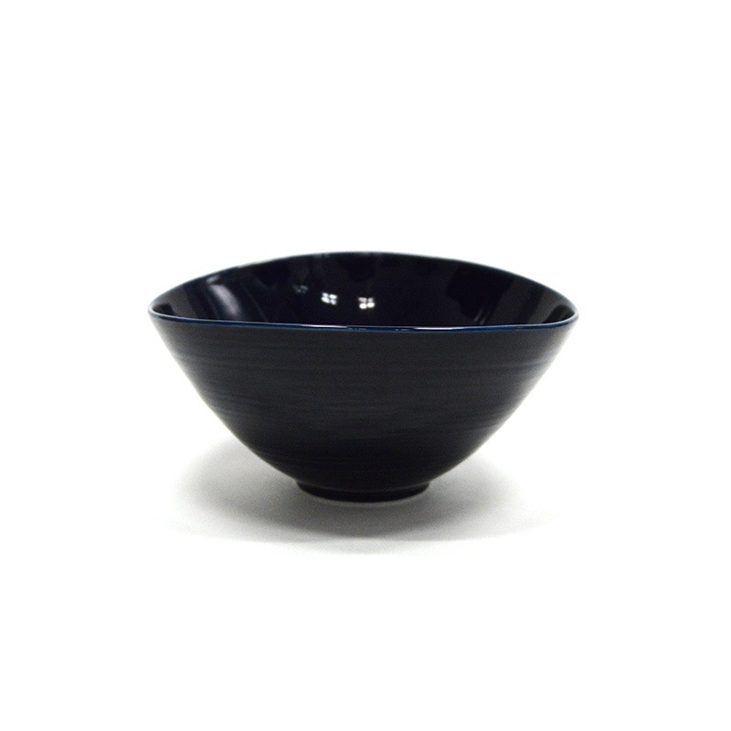 なぶり鉢 （墨呉須）