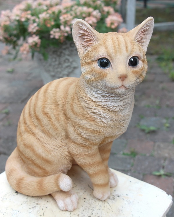 本物に見える!!大きさもリアルなトラネコ「茶トラちゃん」