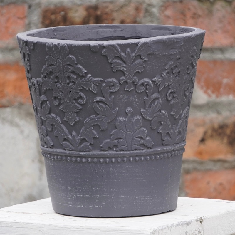 グラスファイバー・FQシリーズ・ナチュラルポット（φ21ｃｍ）BK1171S