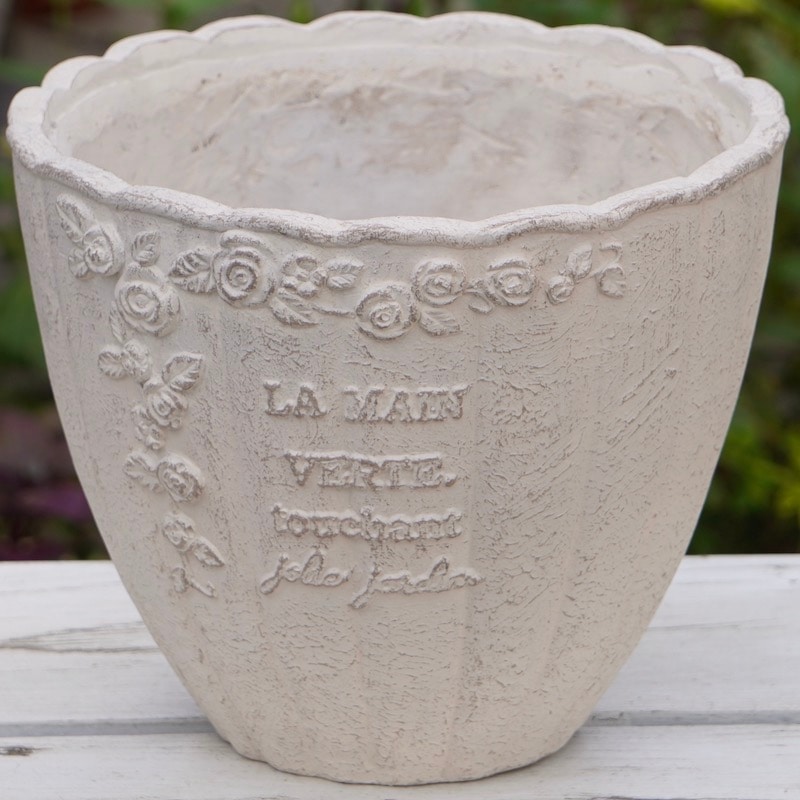 グラスファイバー・SMシリーズ・サークルポットS(φ23cm)W14107