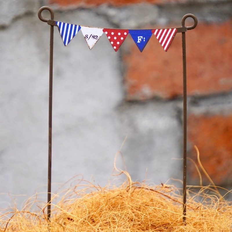 パーティーガーランドピック☆ブルー☆