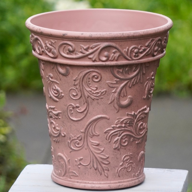 上質合成樹脂のトールポット・CBQシリーズ(直径21.5cm)・TE1033