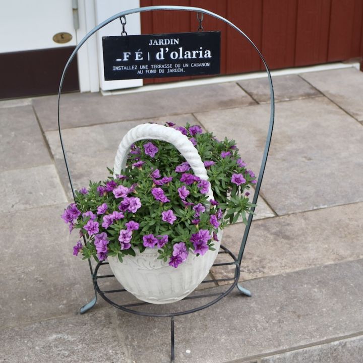 アンティークブリキ・GSシリーズ・ラウンドロースタンド・GR12103