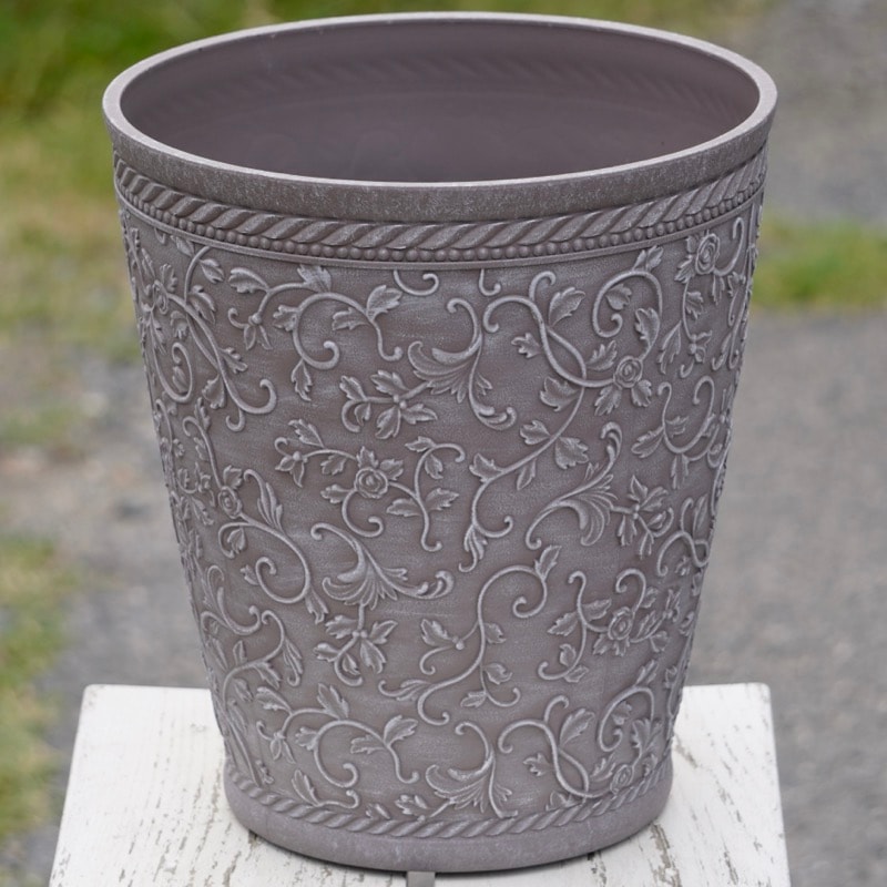 上質合成樹脂トールポットL・ ATシリーズ（直径26cm）・DB054