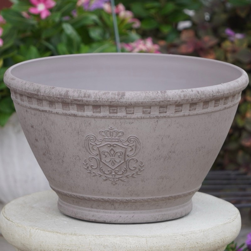 上質合成樹脂のラウンドポット・KTシリーズ・DB1046