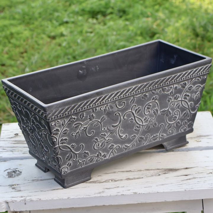 上質合成樹脂プランター・ ATシリーズ(幅32cm)・BK057