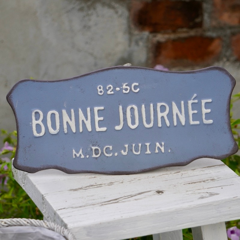 アンティークブリキ・OTシリーズ・プレートBL