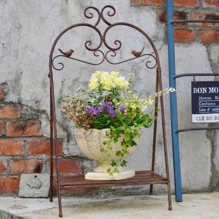 KQシリーズ｜ブリキ・アイアン製 植木鉢・プランター ｜おしゃれな