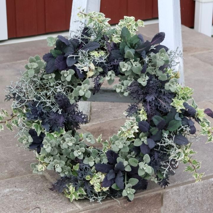 画像の現品1点限り!!★リースバスケット★2025年版ファントムブーケ♪