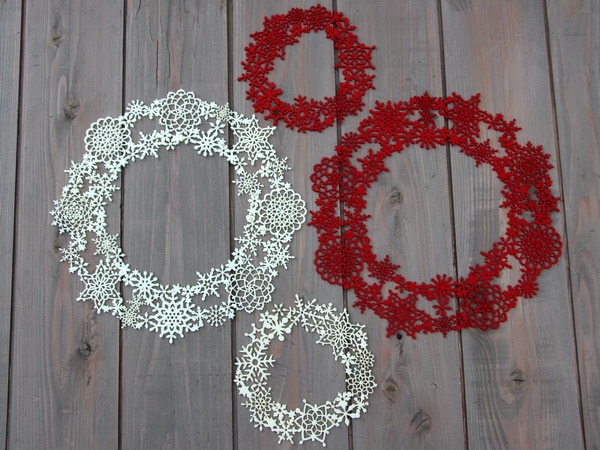 ＊かおりん＊ページ【フェルトリース】6点 かおりん＊ページ【フェルトリース】6点 かおりん＊様専用ページ