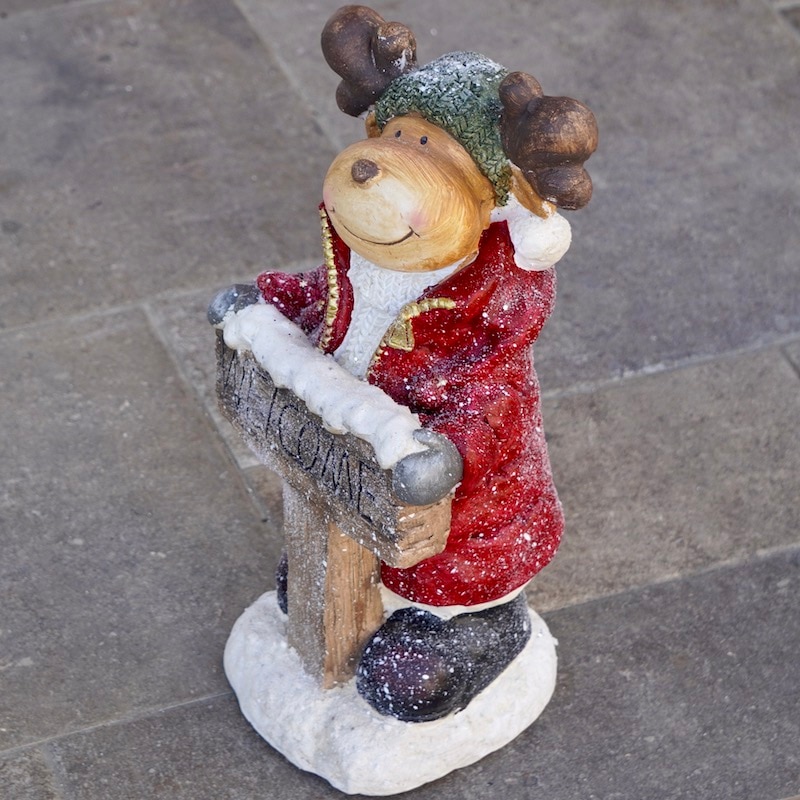 大きなウェルカムトナカイ