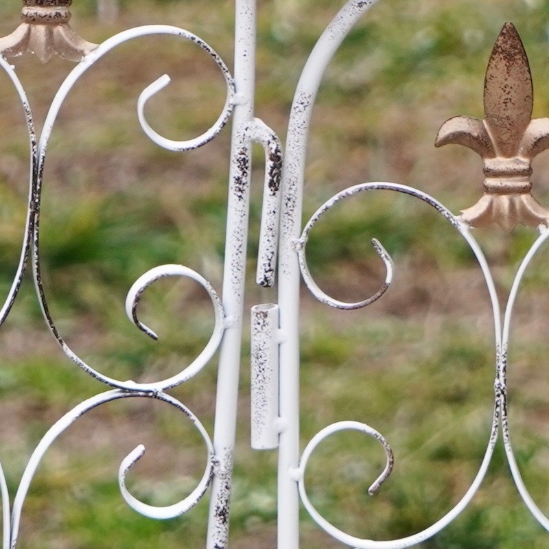 アイアン製アンティーク風エレガントフェンス【単独梱包・送料込み