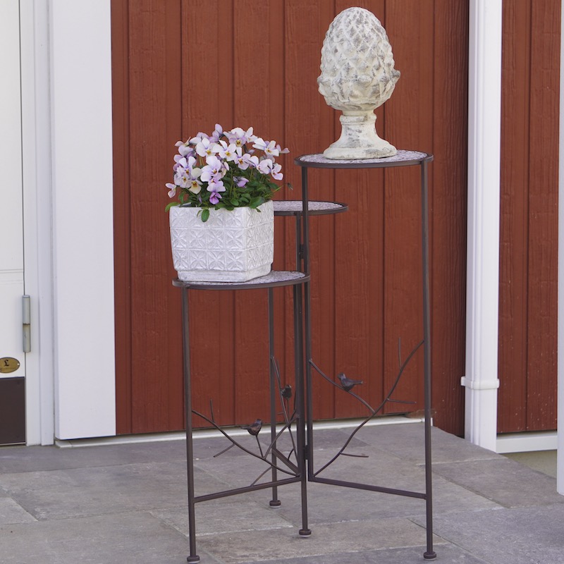 植木鉢.鳥フルーツステック.台 植木鉢.鳥フルーツステック.台