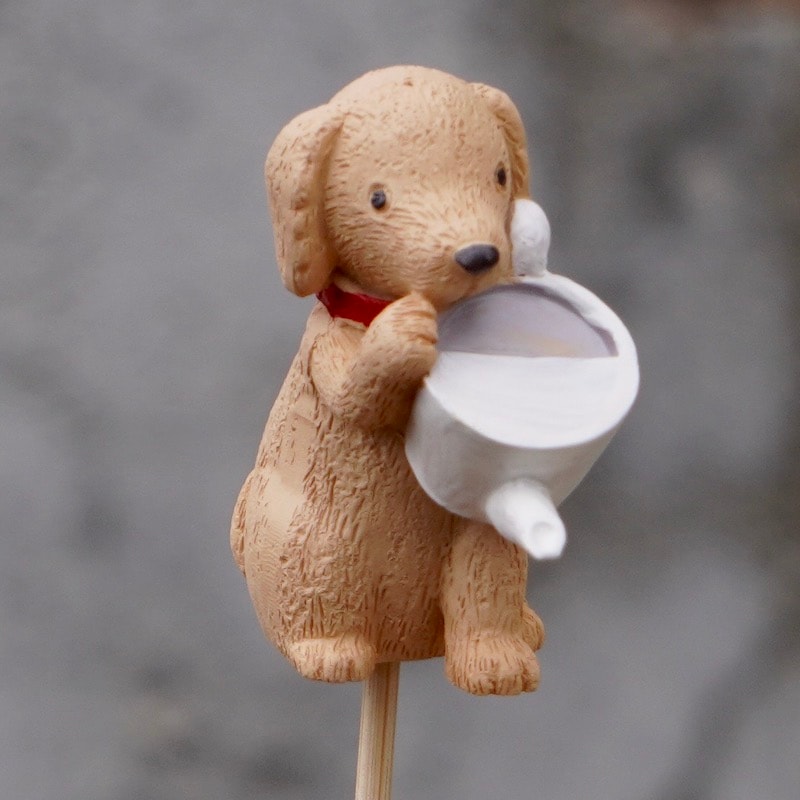 ガーデンピック「ジョロを持ってきたワンちゃんピック♪」