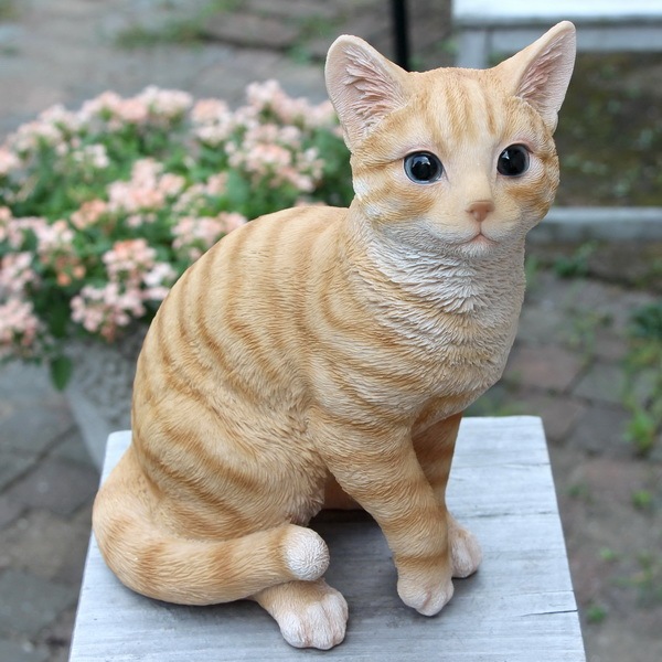 本物に見える!!大きさもリアルなトラネコ「茶トラちゃん」