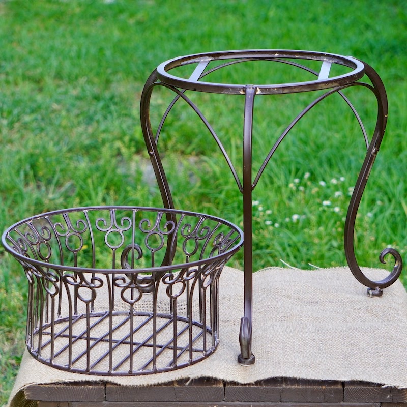 アイアン☆スタンドバスケットL